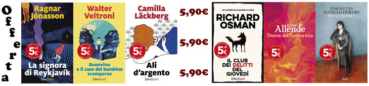 Tantissimi libri  in offerta  a soli 5,90€