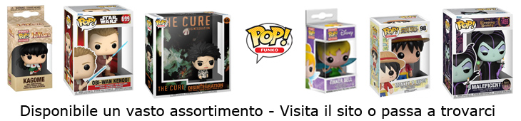 Funko Pop: Disponibile un vasto assortimento - Visita il nostro sito