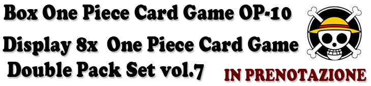 One Piece in prenotazione