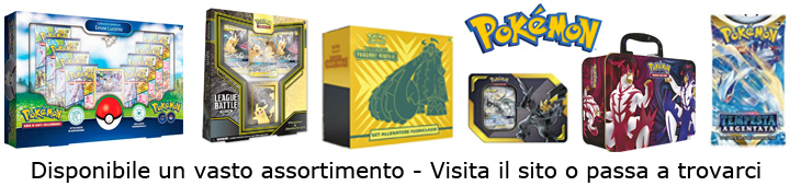 Pokemon: Disponibile un vasto assortimento - Visita il nostro sito