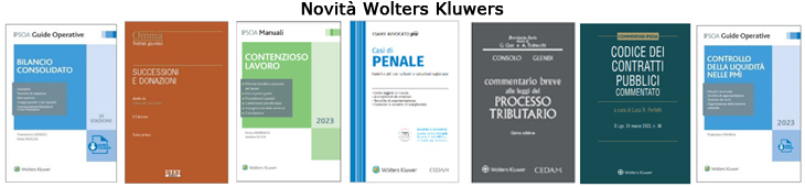 Novità Wolters Kluwers