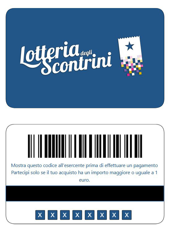 Lotteria degli scontrini