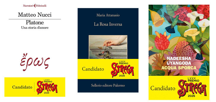 Finalisti Premio Strega 2026 - Clicca per vederli tutti